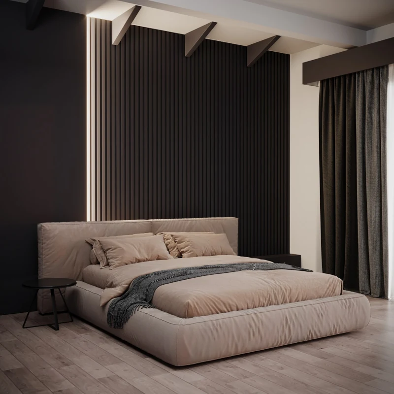 Soft bedroom